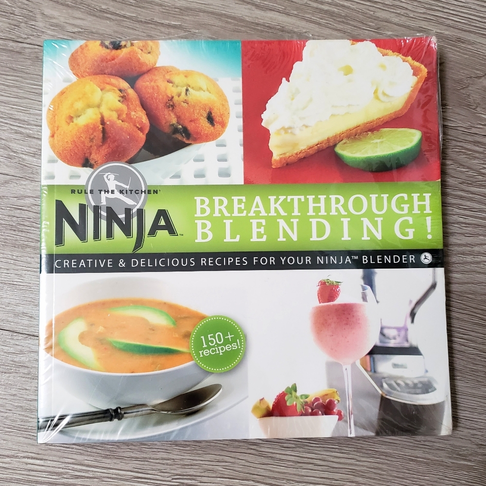 Ninja blender Breakthrough blending recipe color photo cookbook health